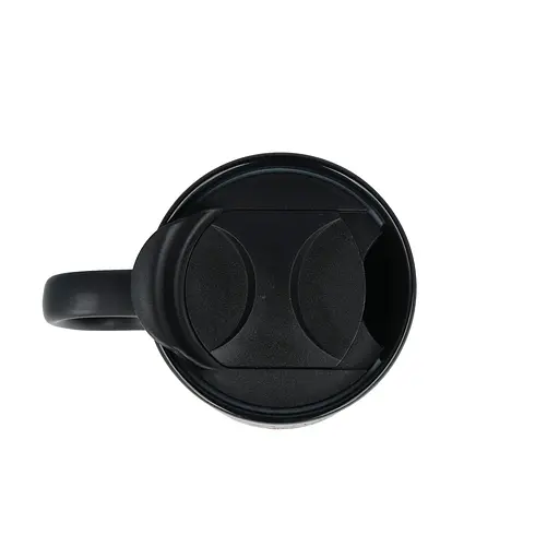 Керамічний кавовий кухоль OldBro BlackWhite 400 мл з корковим дном і кришкою - фото 5