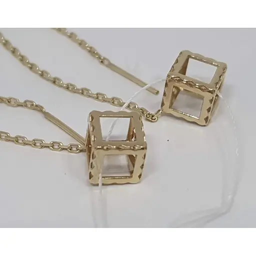 Золоті сережки-протяжки Імперія золота. СПП801ЛИ - фото 2