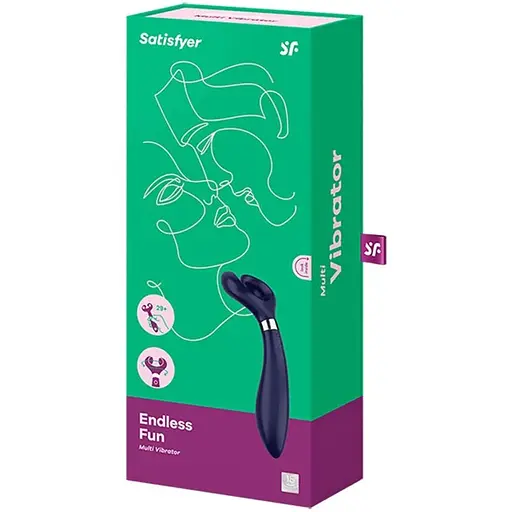 Вибратор для пар Satisfyer Endless Fun Blue - фото 3