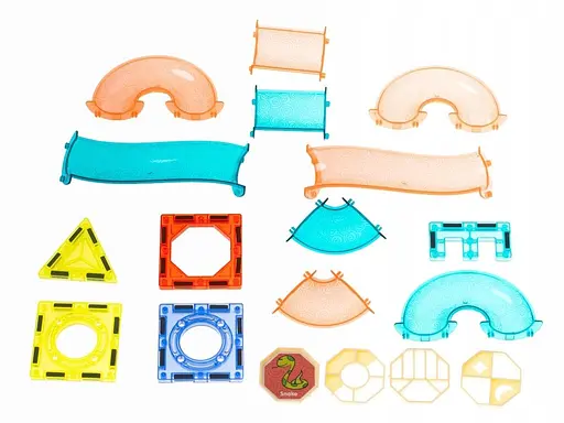 Конструктор магнітний DIY Magnetic Building Blocks на 93 деталі (СН1224) - фото 6