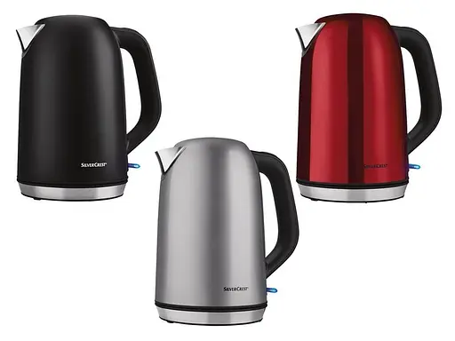Электрочайник SilverCrest swks 2400вт G2, 1.7л, черный - фото 2