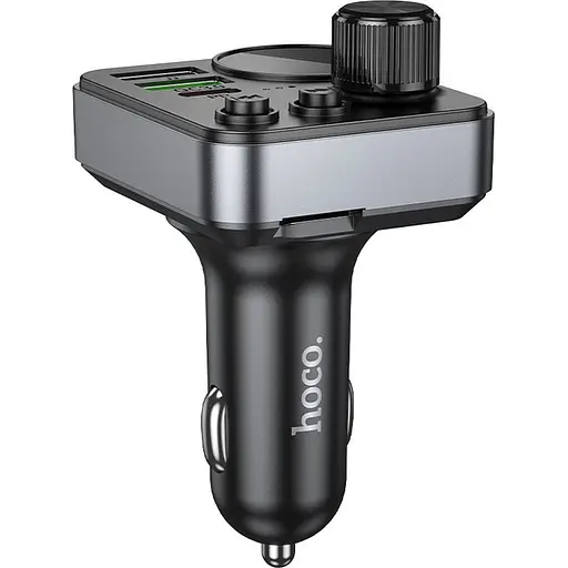 FM-трансмиттер Hoco E86 Alegria Black (646956) [138732] - фото 5