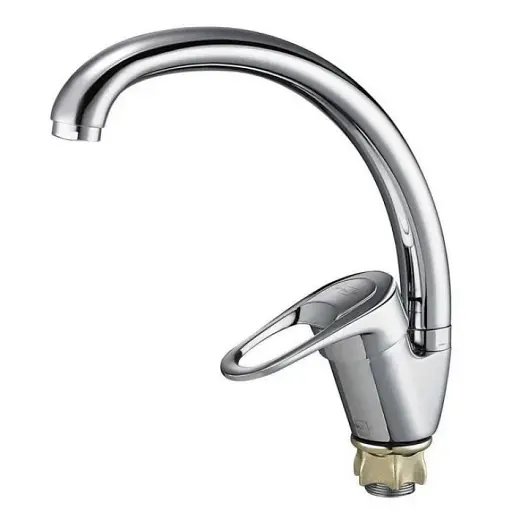 Смеситель для кухни Solone KAP4-A043 однорычажный Хром 30412 - фото 1