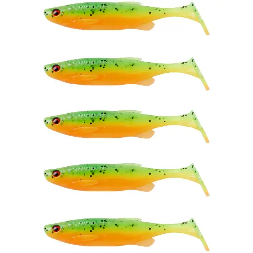 Силікон Savage Gear Fat Minnow T-Tail 130 мм 20.0g Firecracker (5 шт/уп)