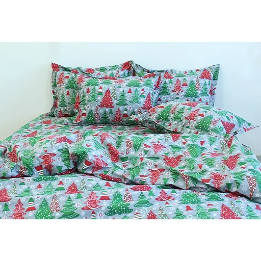 Комплект постільної білизни TAG Tekstil Євро 000210563 (R-T9131)