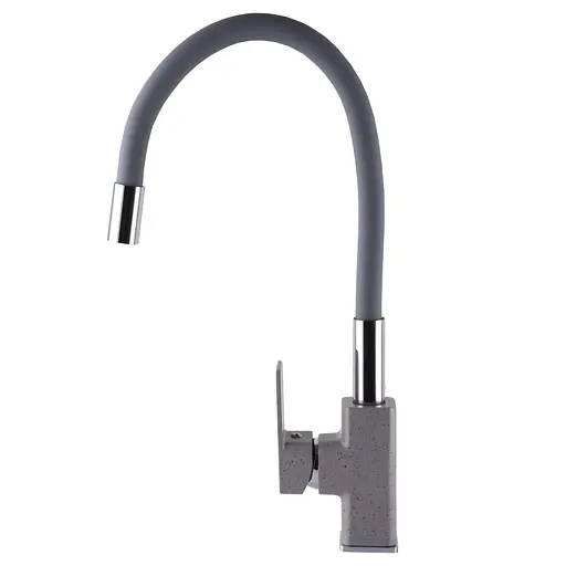 Смеситель для кухни Globus Lux Milano GLM-203LR-2-Arena Серый - фото 2