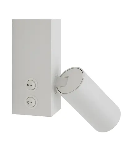 Бра, настенный светильник Nowodvorski 11578 Easy Left LED|GU10 MR11 11W|10W 3000K 450Lm IP20 белый - фото 3