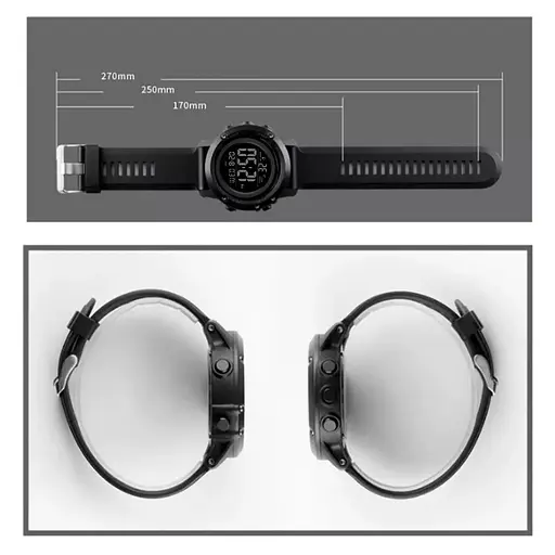 Чоловічий наручний годинник Skmei 1506 Камуфляж - фото 7