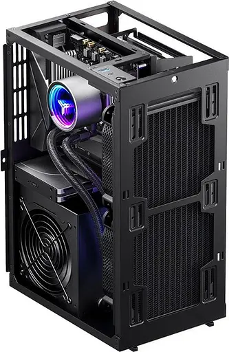 Корпус Jonsbo VR3 Aluminium Black (VR3 Black) (без блока питания) - фото 8