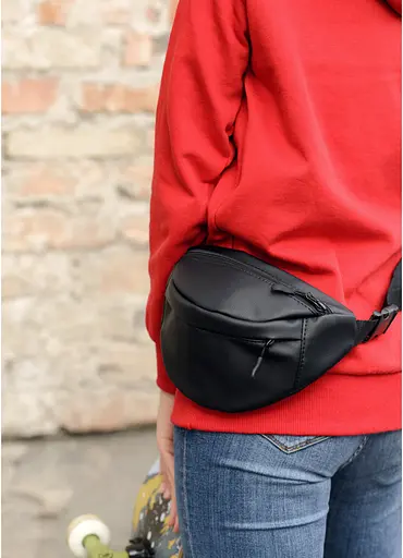 Поясная сумка бананка Sambag Urban SKH черный 24 х 15 х 8 см (85151001) - фото 5