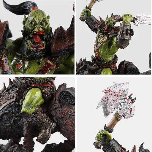 Фігурка World of Warcraft Orc Wolf Rider Riding Wolf Світ Військового Ремесла Орк Наїзник 26 см WOW 21.80 - фото 5