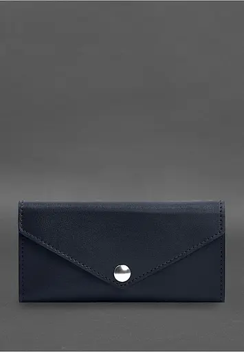 Кожаный клатч (портмоне) на кнопке 5.0 - фото 2