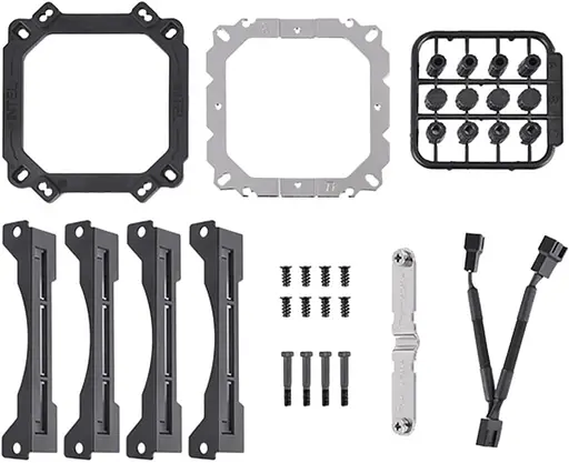 Кулер для процессора Thermaltake TOUGHAIR 510/Air cooler/12025 x2/PWM 500~2000rpm (CL-P075-AL12BL-A) Б/у - фото 5