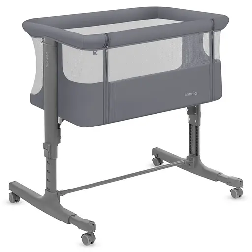 Приставная кроватка Lionelo Aurora 3 в 1 Grey Monument (LO-AURORA GREY MONUMENT) - фото 2