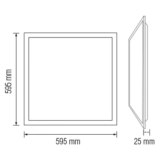 Світильник врізний "EUROPA-80" 4200K - фото 4