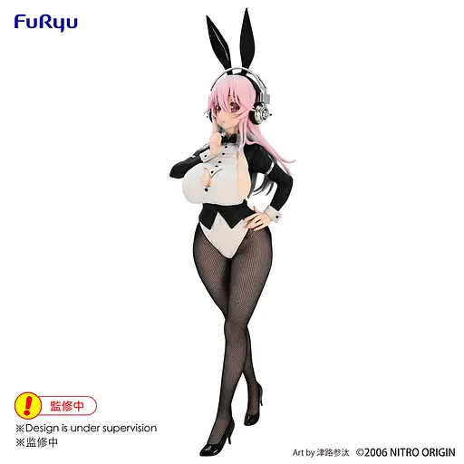 Коллекционная фигурка   FuRyu BiCute Bunnies Виртуальная певица Супер Сонико  Super Sonico Costume Swallowtail - фото 2