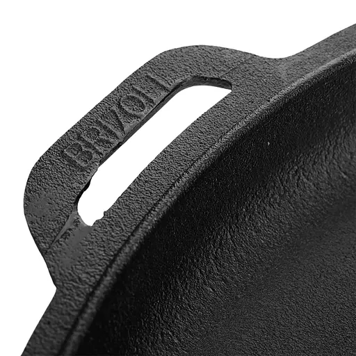 Крышка-сковорода Brizoll чугунная 36 см (A360KS) - фото 4