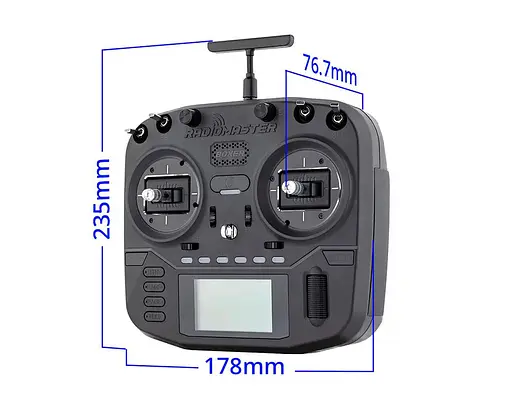 Апаратура радіокерування RadioMaster Boxer ELRS (FCC) - фото 7
