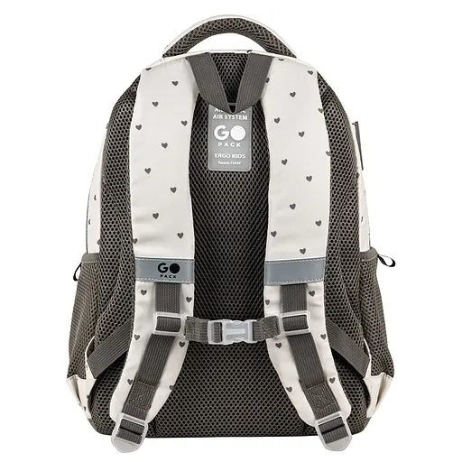 Рюкзак GoPack Education 182M Beige Polka Dots Бежевий (GO26-182M-3) - фото 6