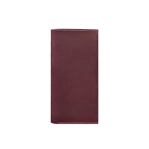 Кожаный тревел-кейс 3.1 бордовый Crazy Horse - фото 8