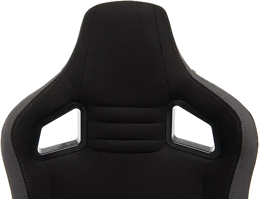 Геймерское кресло GT Racer черное с серым (X-0712 Shadow Gray) - фото 10