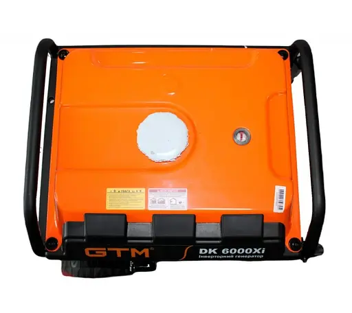 Генератор інверторний GTM 5,0/5,5 кВт, однофазний, ручний запуск (DK6000Xi) - фото 5