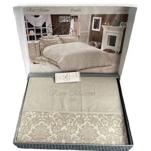 Постельное белье Maison D’or Rose Marine Beige Сатин Премиум Maison D'or pbe0051898 - фото 3