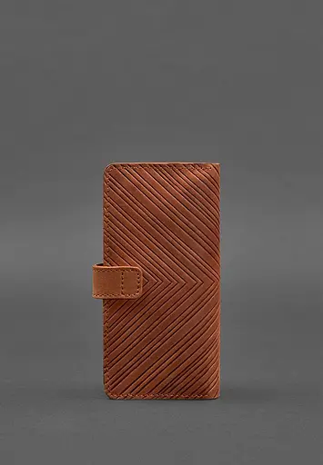 Шкіряне жіноче портмоне 7.0 Інді світло-коричневе - фото 5