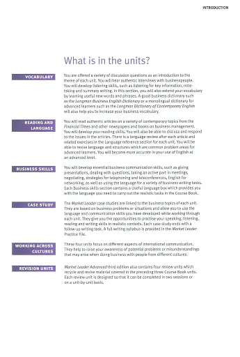 Market Leader. Advanced Flexi Course Book 2 + DVD + CD Pack (3rd Edition) - фото 4