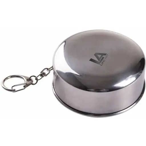 Стакан туристичний Line Art Nebraska 240 мл сріблястий (110053421LA-77) - фото 1