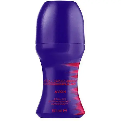 Дезодорант-антиперспірант з кульковим аплікатором Avon Full Speed Pulse - фото 1