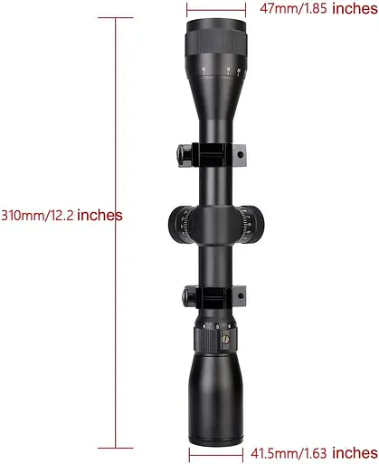 Приціл для мисливського прицілу SVBONY SV169 3-9x32 AO - фото 7