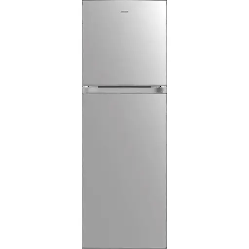 Холодильник Edler ED-275CIN, Steel, двухкамерный, с верхней морозильной камерой, общий объем 209 л, полезный объем 169 л/40 л, механическое управление, суперзамораживание, LED-освещение, A+, 143x55x55 см - фото 1