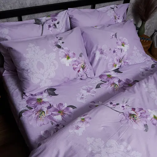 Набор наволочек Moon&Star Satin Elit Floral Mist 40х60 см 2 шт - фото 2