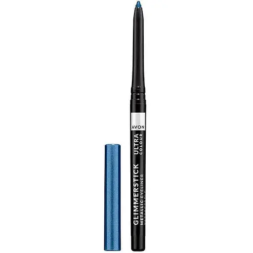 Олівець для очей з ефектом металік Avon Electric Blue/Синій електрик 0.28 г - фото 1
