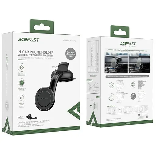 Автотримач Acefast D7 multifunctional magnetic Black - фото 6