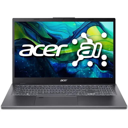 Acer Ноутбук Aspire 15 A15-61M 15.6" FHD IPS, AMD R7-8840HS, 16GB, F1TB, UMA, Lin, сірий
