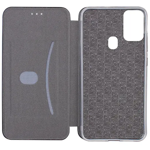 Шкіряний чохол-книжка Classy для Samsung Galaxy A21s Чорний - фото 3