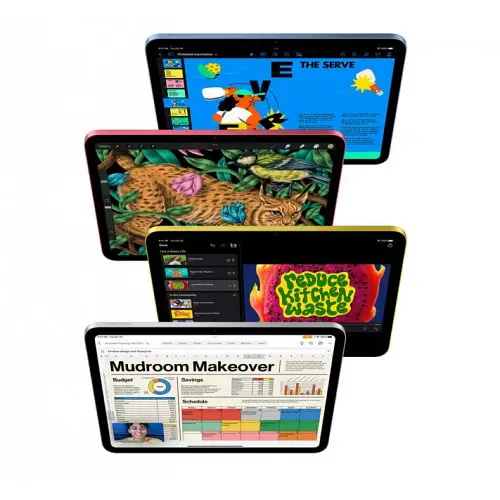Планшет Apple iPad 10.9 2022 Wi-Fi 64GB жовтий (MPQ23) MPQ23 - фото 2