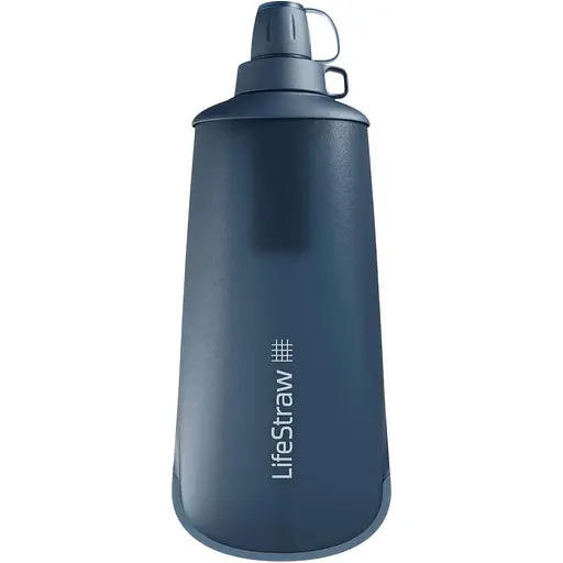 Бутылка-фильтр для воды LifeStraw Peak Squeeze 1L High Mountain Blue (1033-LSW LSPSF1MBWW)