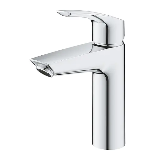 Змішувач для умивальника M-Size + натискний донний клапан Grohe Eurosmart New 23923003 Хром - фото 3