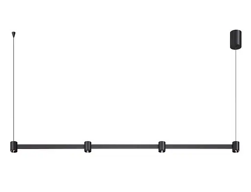 Светильник подвесной KLOODI DECO PE-LOTUS1200 15W 3K BK - фото 1