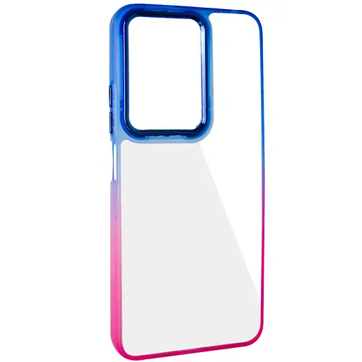 Чехол Epik TPU+PC Fresh sip series для Xiaomi Redmi Note 13 Pro 4G/Poco M6 Pro 4G/Note 14S Розовый/Синий - фото 5