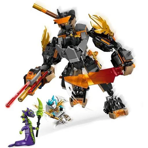 Конструктор LEGO Ninjago Робот Коула для миссии и Дракон Зейн 364 детали (71854) - фото 2