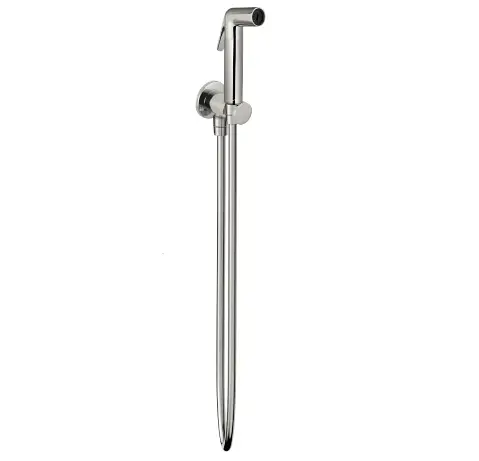 Гігієнічний гарнітур прихованого монтажу Volle Cascada H55 матовий нікель 1586.190102 - фото 1