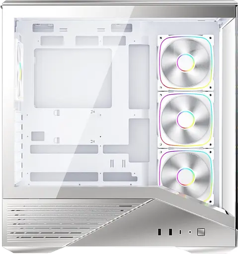 Корпус 1stPlayer GM7 ARGB Silver (GM7-SV-3FN7R-W-1FN7-W) - фото 3