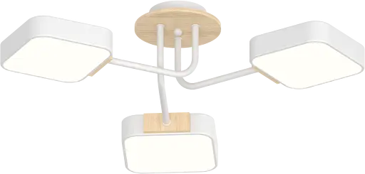 Люстра VALESO XI3356-3 белый+дерево