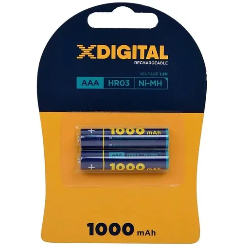 Аккумулятор X-Digital HR03 Ni-MH 1000mAh (6410559)