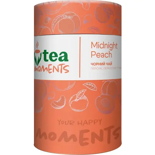 Чай чорний Tea Moments Midnight Peach 70 г