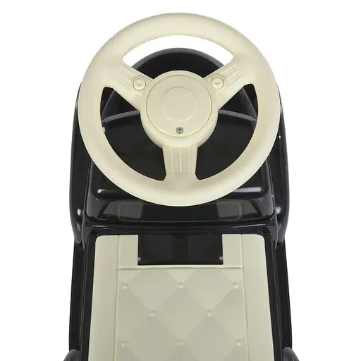 Дитяча каталка-толокар M 5000-2 чорний, до 25 кг - фото 4